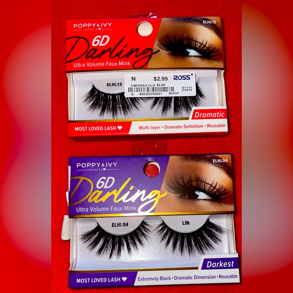 Poppy & Ivy 6D lashes (2 pair)